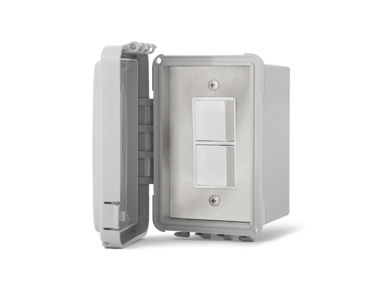 Infratech Single Duplex Switch Surface Mount Gangbox 20 Amp Weatherproof