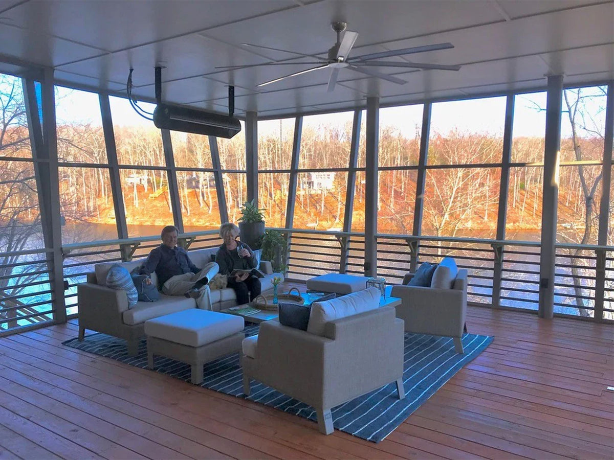 SunStar SGL Glass Series 50,000 BTU Patio Heater