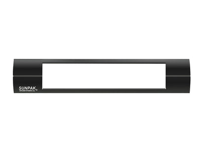 Sunpak S34B TSH 34,000 BTU 2-Stage Gas Patio Heater - Black - Control Switch