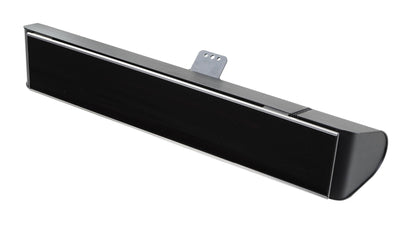 Aura Decor Glass 1500W, 120V White. 6 level Remote/Bluetooth - ADGLASS-15120W