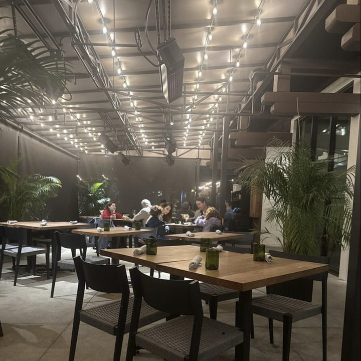 Sunpak S34 Gas Patio Heaters at the Farmhouse