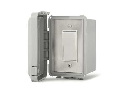 Infratech Single On Off Switch Surface Mount Gangbox 20 Amp Weatherproof