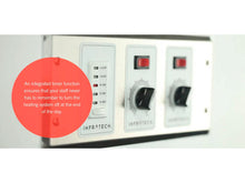 Infratech 30 4048 Solid State Control - 4 Zone Analog Control with Digital Timer - 4.5 x 18.75 x 2.5 in. - Gray Steel Color