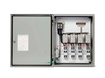 Infratech 30 4062 Home Management System Control - 1 Relay Panel - 20 x 16 x 7 in. - Gray Steel Color