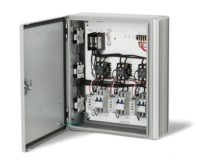 Infratech 30 4075 Universal Control Panel - 5 Relay Panel - 24 x 20 x 7 in. - Gray Steel Color