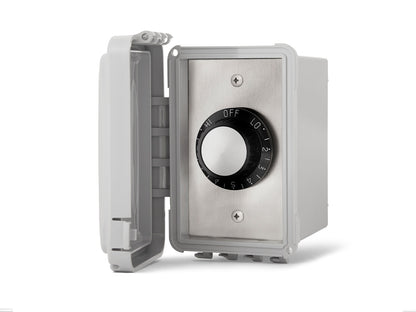 Infratech 240V Single INF20 Surface Mount Gangbox Weatherproof