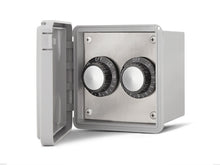 Infratech 240V Dual INF20 Surface Mount Gangbox Weatherproof