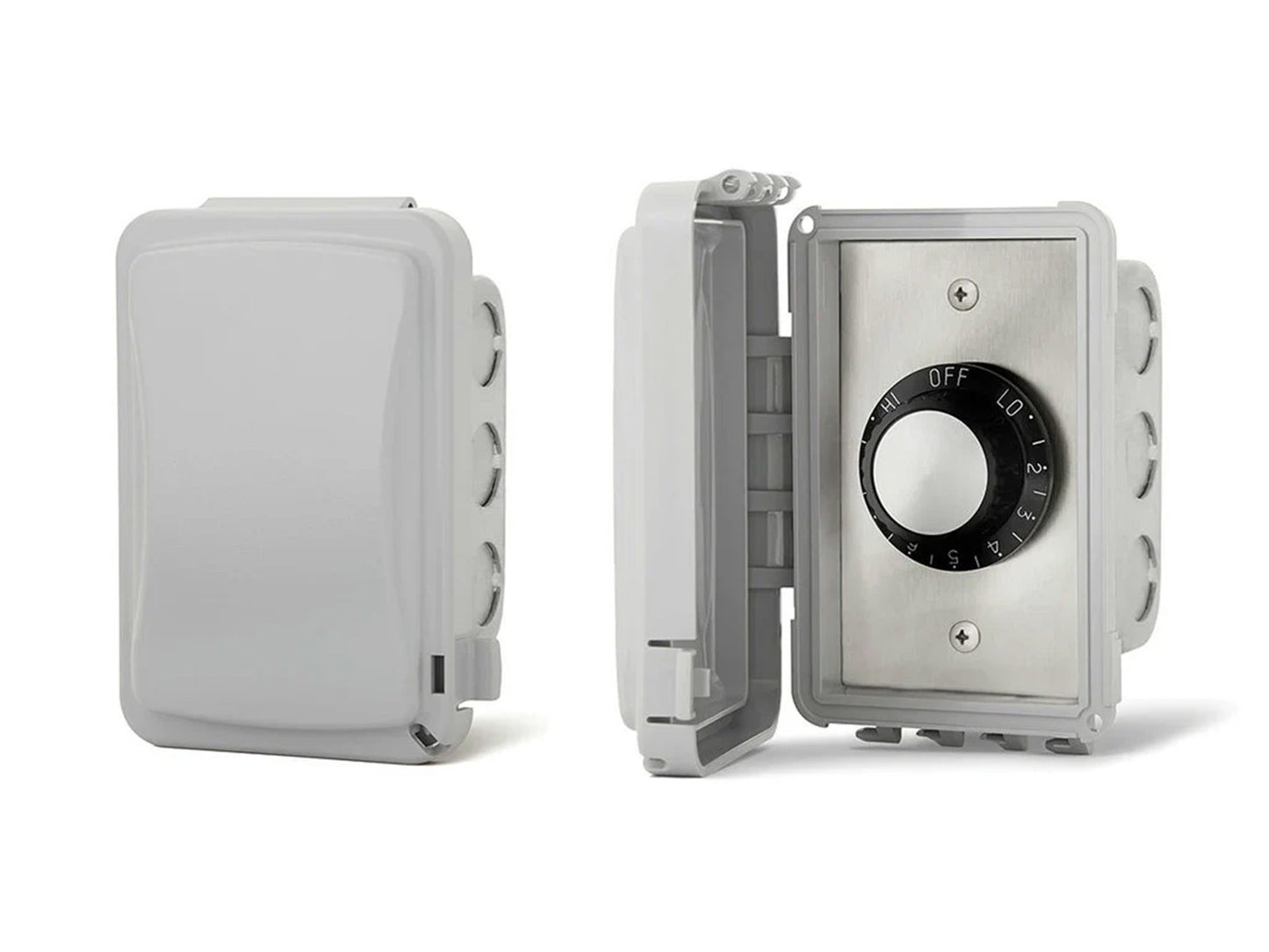 Infratech 240V Single INF20 W Flush Mount Gang Box Weatherproof