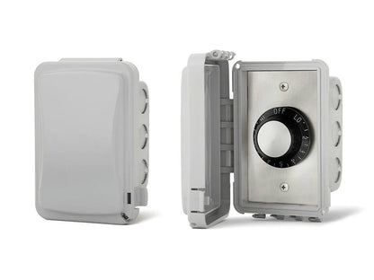 Infratech 240V Single INF20 W Flush Mount Gang Box Weatherproof