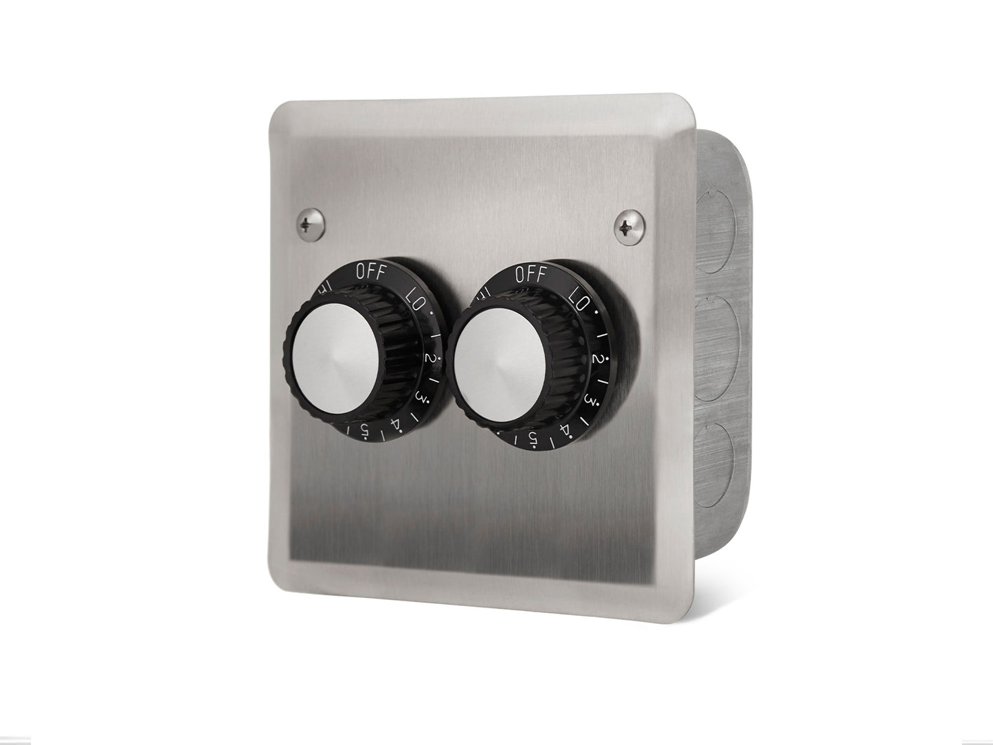 Infratech 120V Dual INF10 W Wall Plate Gang Box Indoor