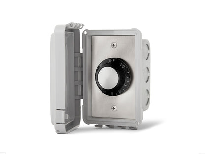 Infratech 120V Single INF10 W Flush Mount Gang Box Weatherproof