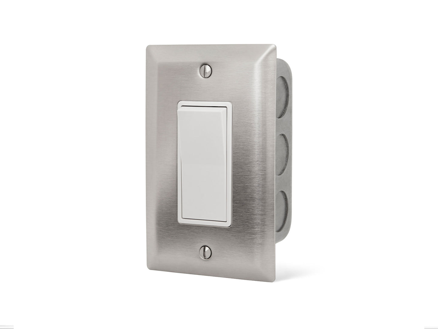 Infratech Single On Off Switch Wall Plate Gangbox 20 Amp Indoor