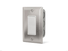 Infratech Single On Off Switch Wall Plate Gangbox 20 Amp Indoor