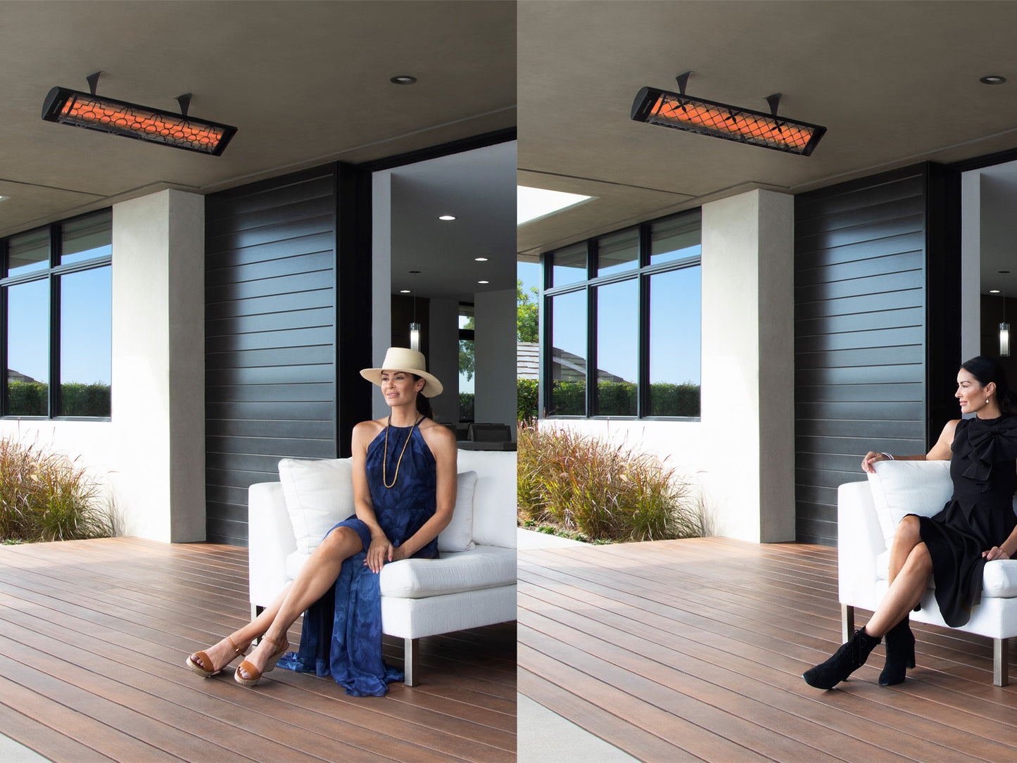 Infratech CD Series 48 Inch 5200W Dual Element Electric Patio Heater