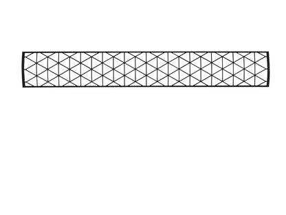 Infratech 39" Contemporary Motif Upgrade Kit