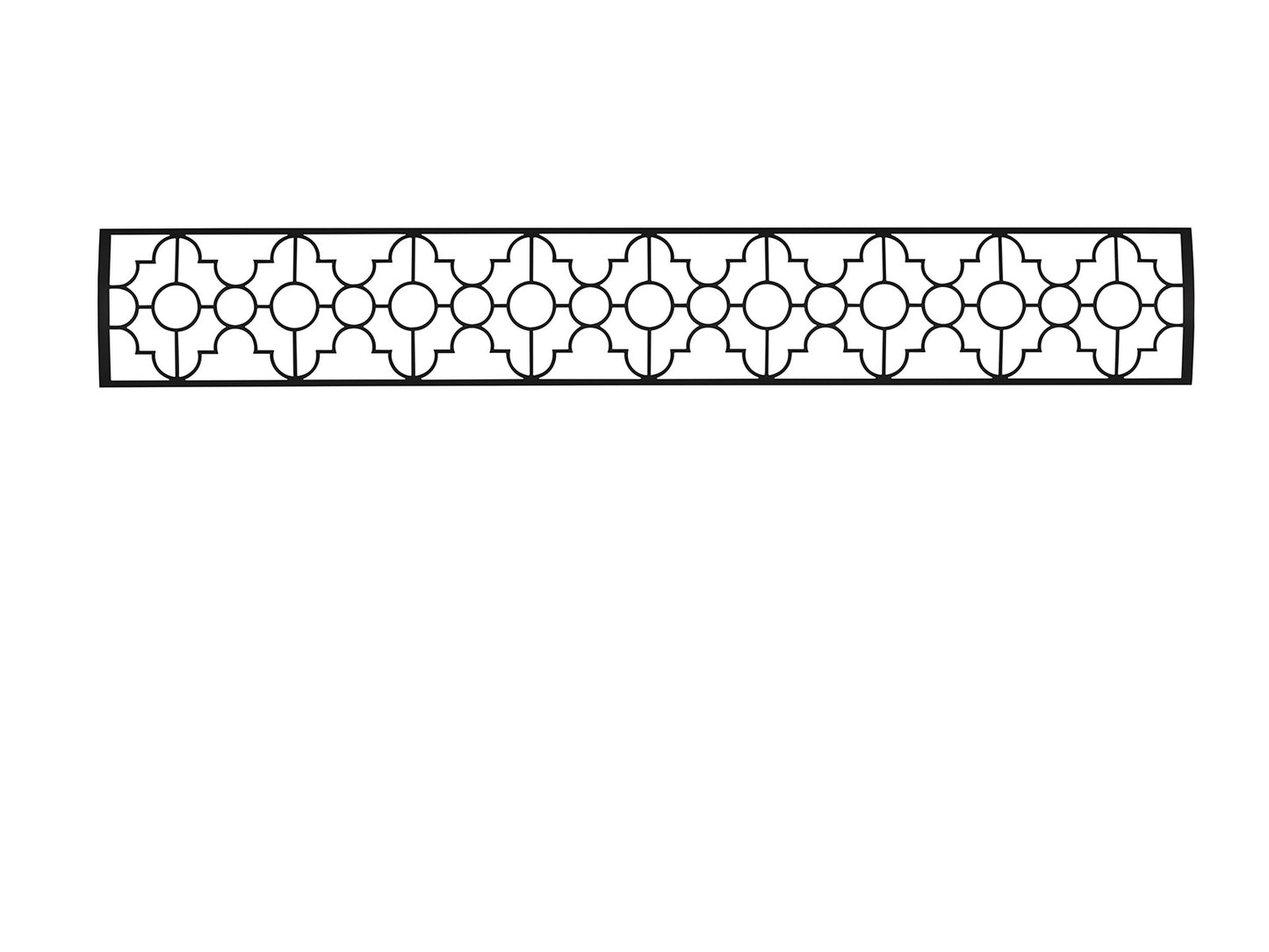Infratech 39" Mediterranean Motif Upgrade Kit