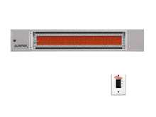 Sunpak S34S TSH 34,000 BTU Two-Stage Infrared Heater - Stainless Steel - Control Switch