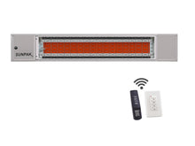 Sunpak - S34 S TSR Stainless Steel - 25,000 to 34,000 BTU Two Stage Outdoor Heater with Remote Control