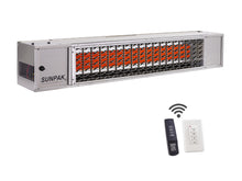 Sunpak - S34 S TSR Stainless Steel - 25,000 to 34,000 BTU Two Stage Outdoor Heater with Remote Control