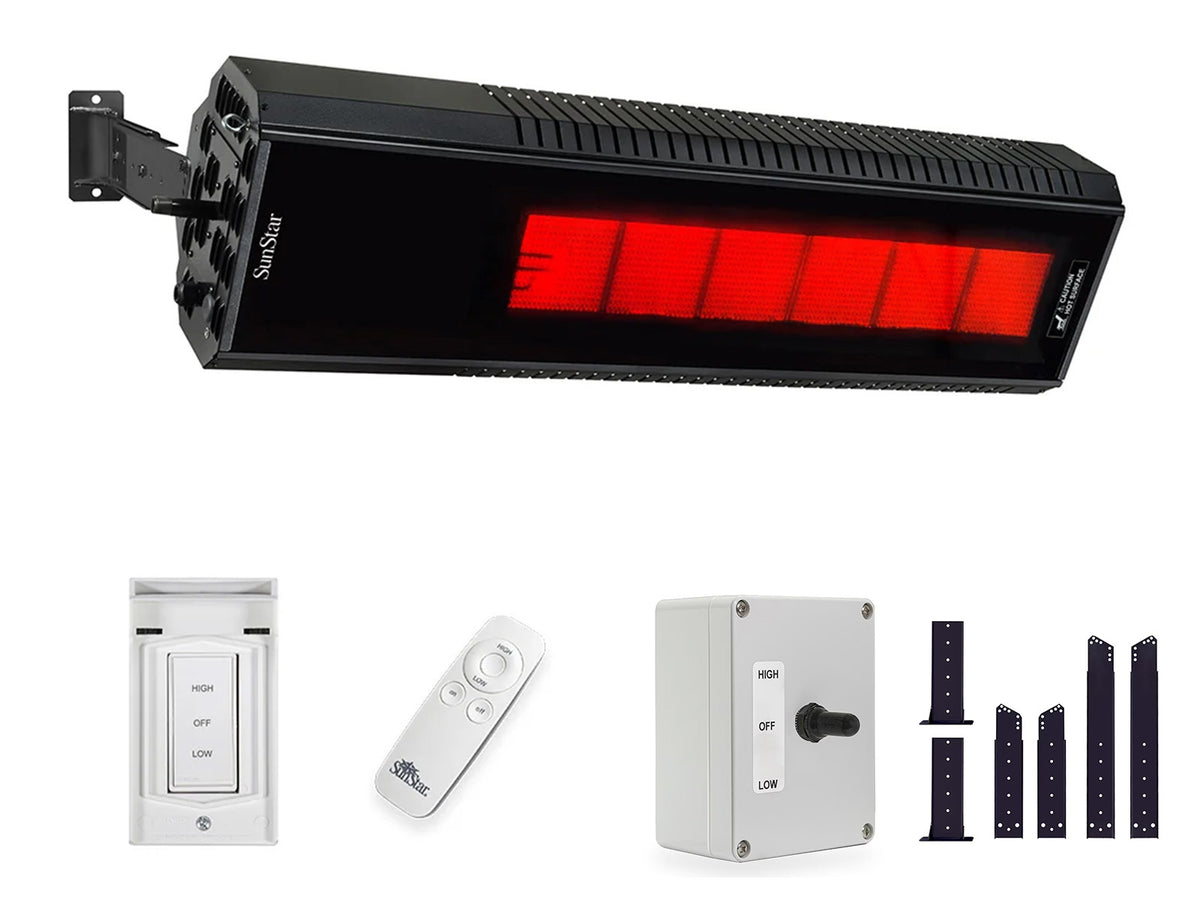 SunStar SGL Glass Series 50,000 BTU Patio Heater