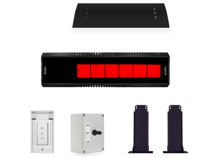 SunStar SGL Glass Series 50,000 BTU Patio Heater