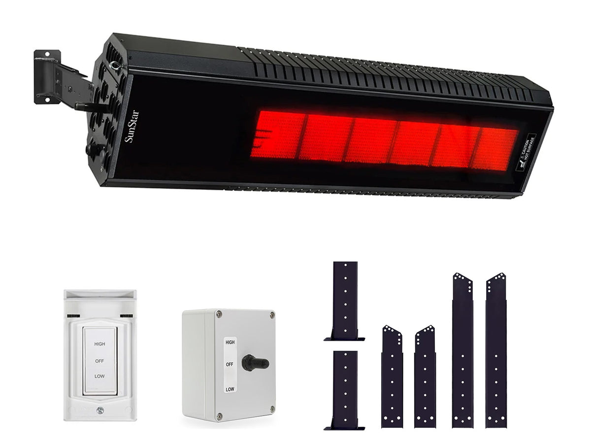 SunStar SGL Glass Series 50,000 BTU Patio Heater