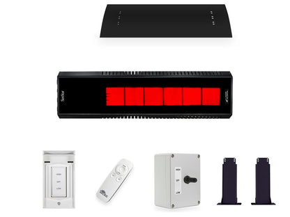 SunStar SGL Glass Series 50,000 BTU Patio Heater