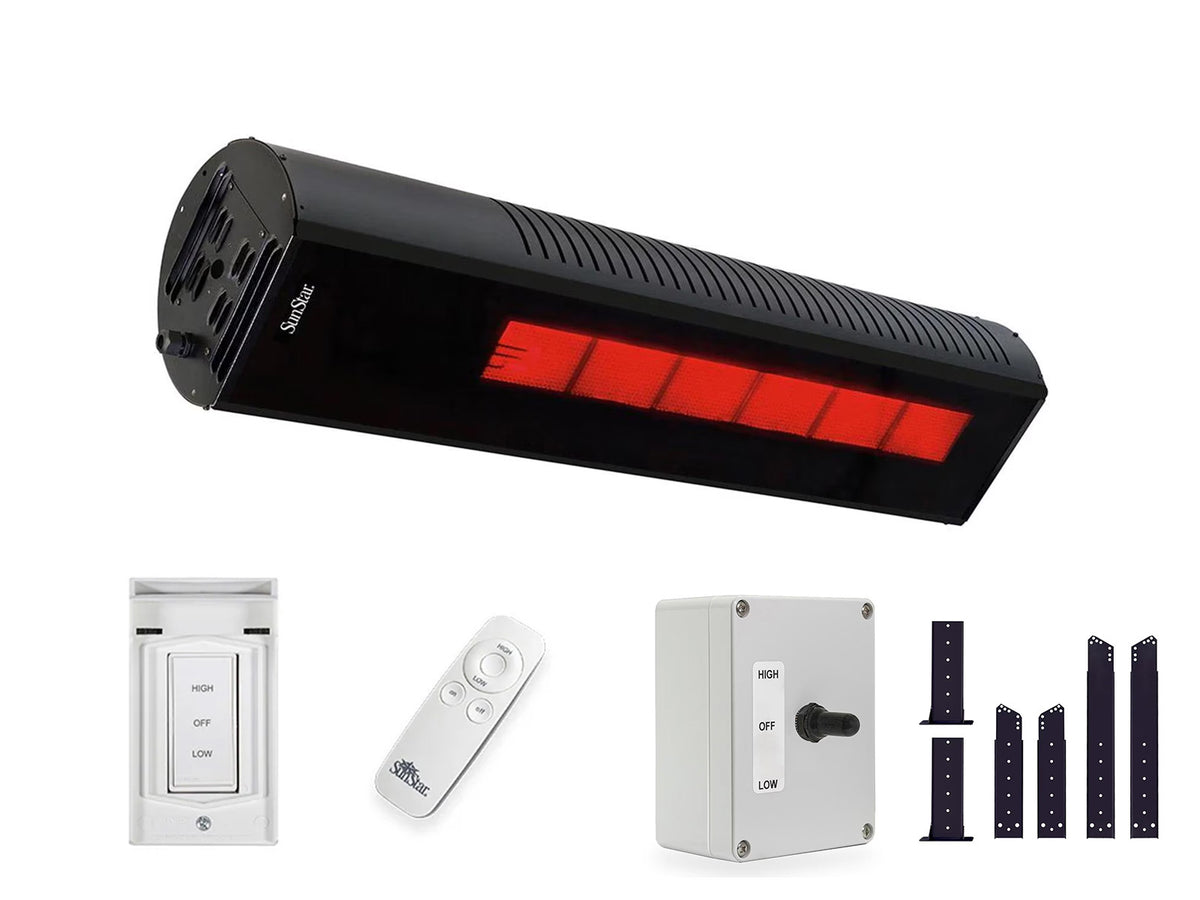 SunStar SGL Glass Series 35,000 BTU Patio Heater