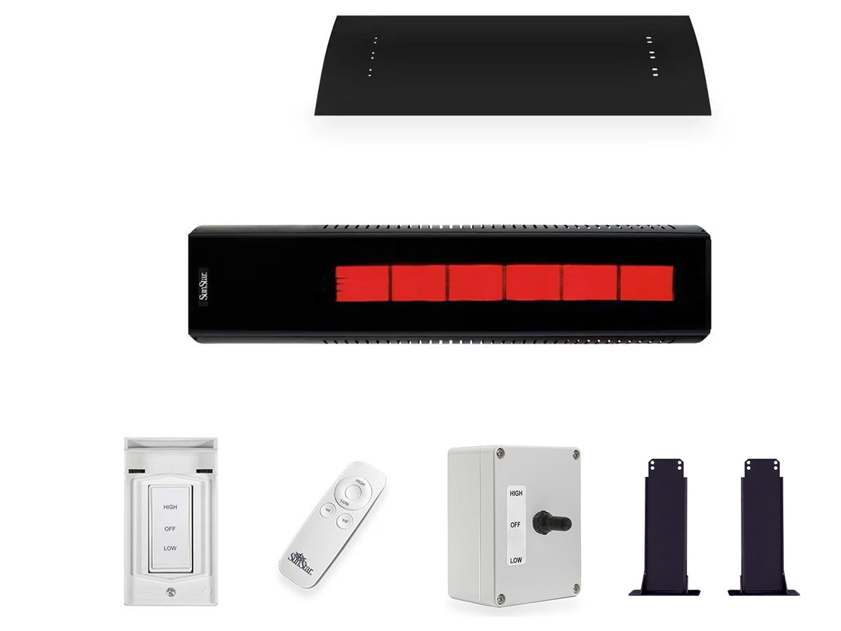 SunStar SGL Glass Series 35,000 BTU Patio Heater