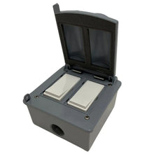 Bromic Manual Dual 20 Amp Switch 120-277V Outdoor Kit