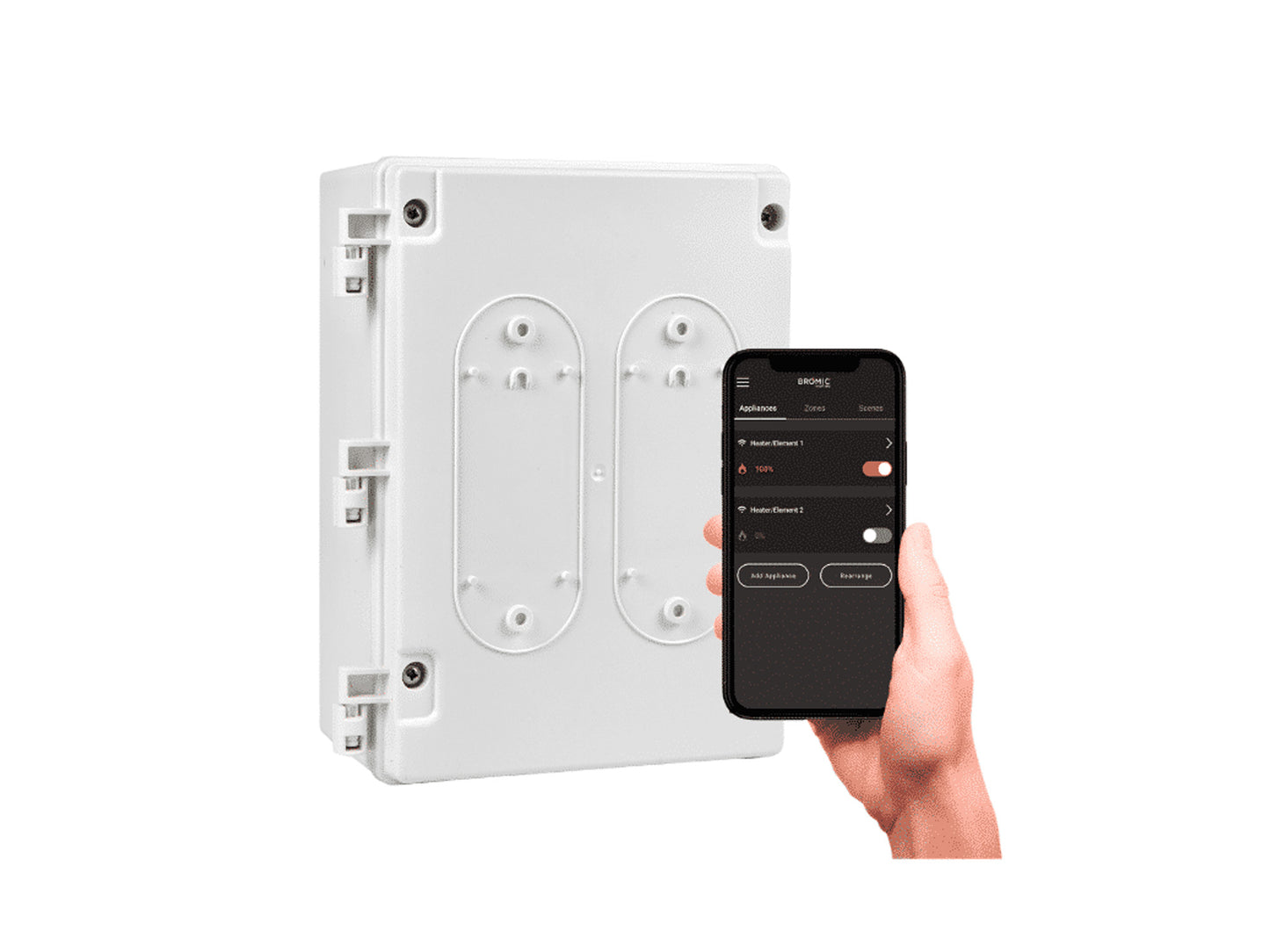 Bromic Affinity Smart-Heat Control On/Off 2Ch 12Kw (6Kw/Ch)