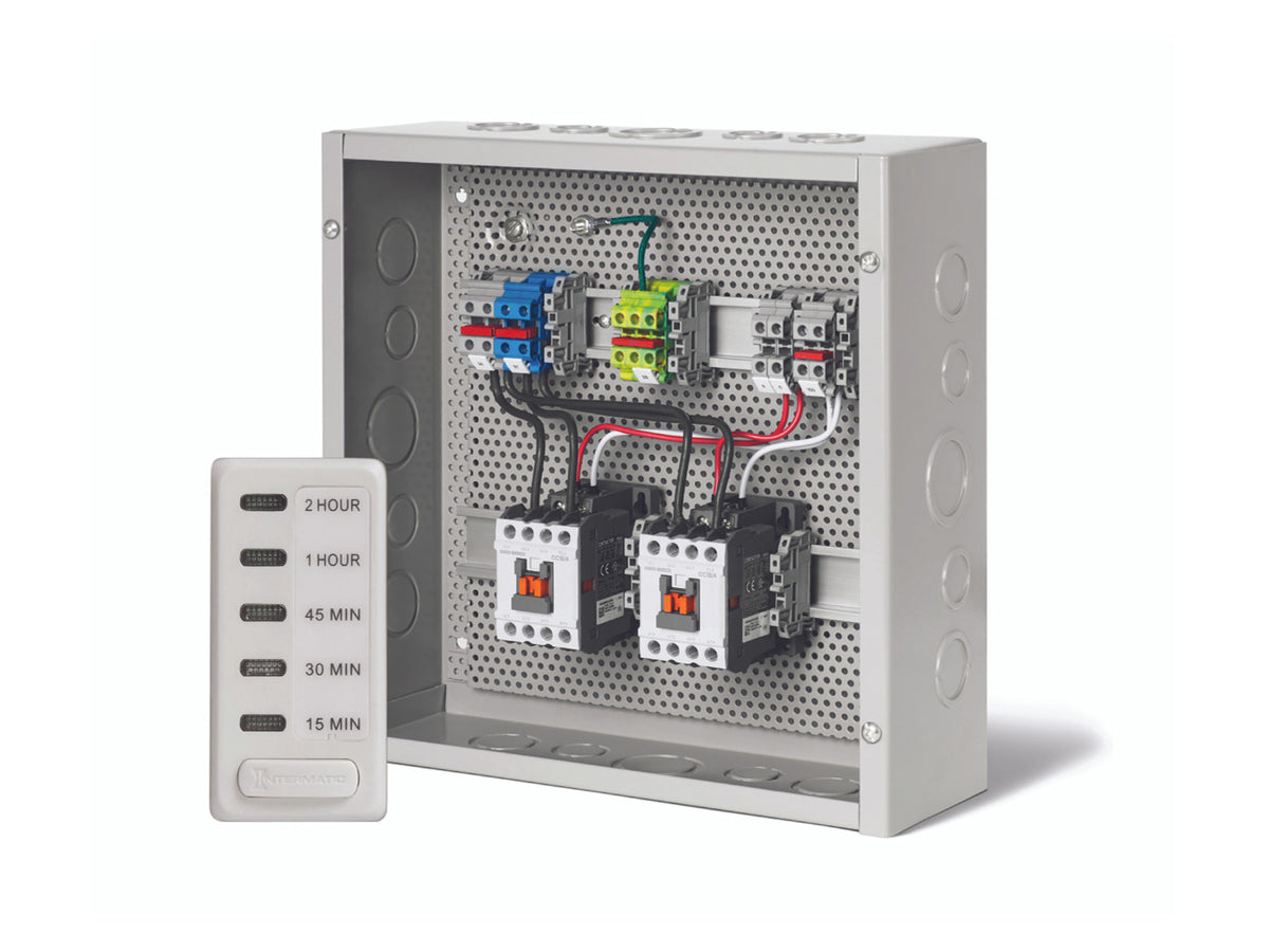 Infratech CP-12000-2X Dual Contactor Panel w/ Timer