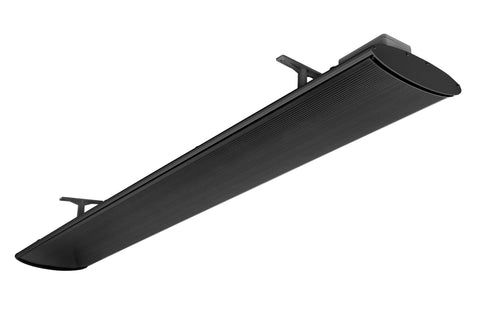 AURA SHADOW SERIES - NO Light  Radiant Ceiling Suspended or Wall Mount Heater, 3200W, 240V -Black- DS32240B